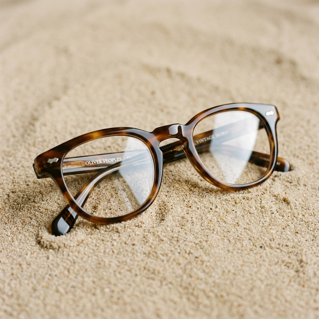 Aeon Horn-Rim Eyeglasses