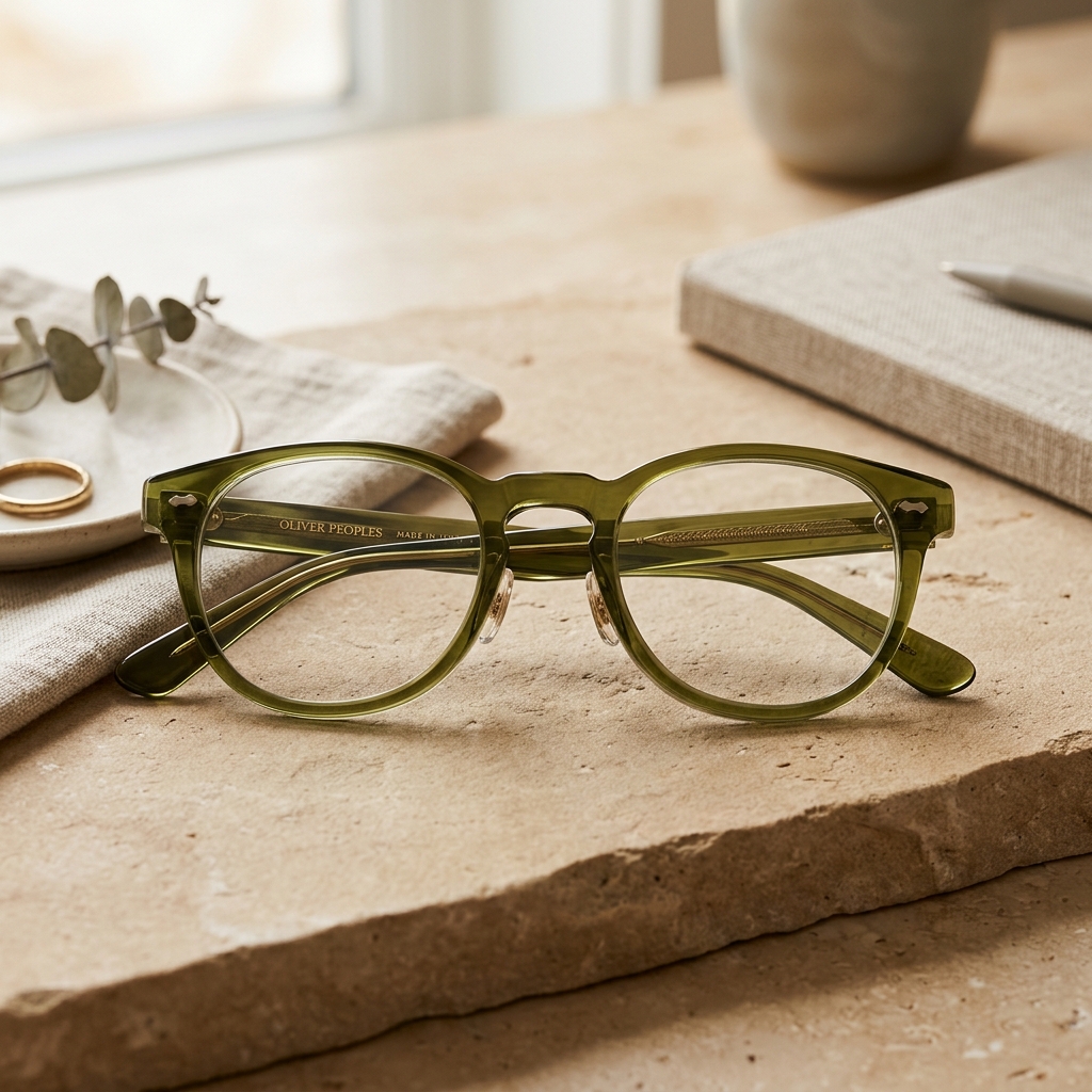 Olive Horizon Eyeglasses